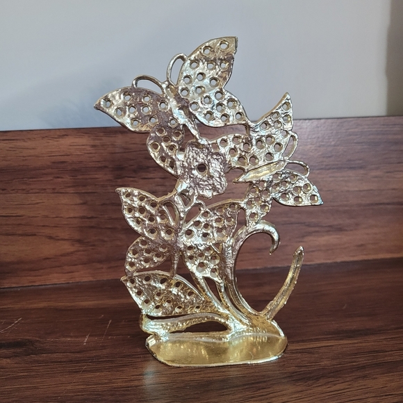 Vintage butterfly earring holder - Picture 12 of 13